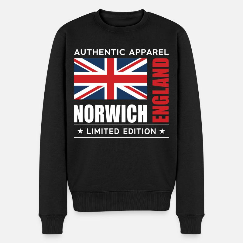 Norwich - Pull Premium bio Homme - noir