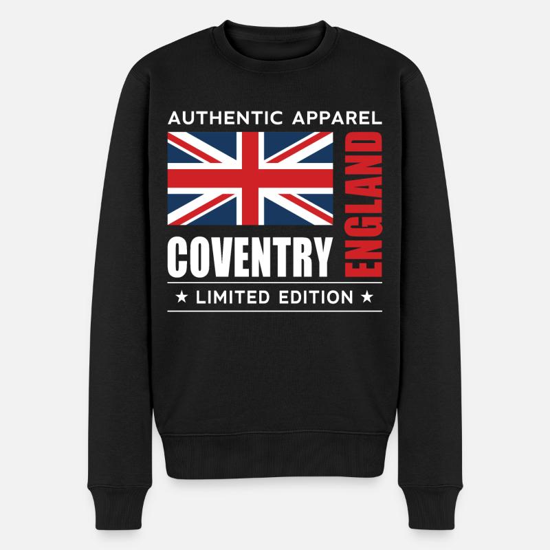 Coventry - Pull Premium bio Homme - noir