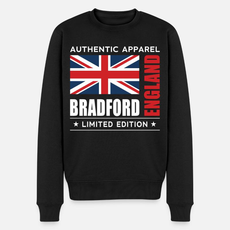 Bradford - Pull Premium bio Homme - noir