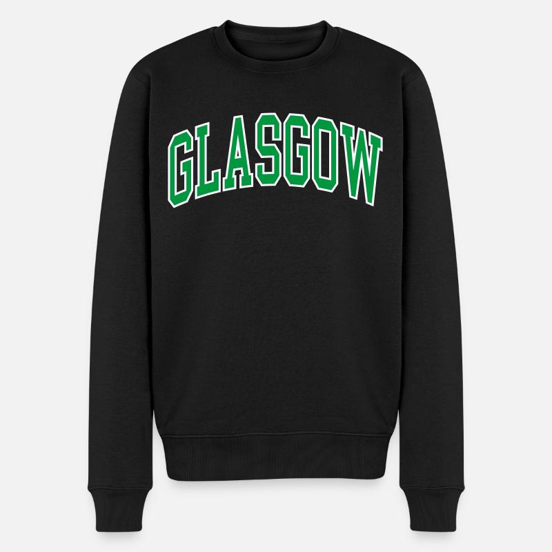 Glasgow - Pull Premium bio Homme - noir