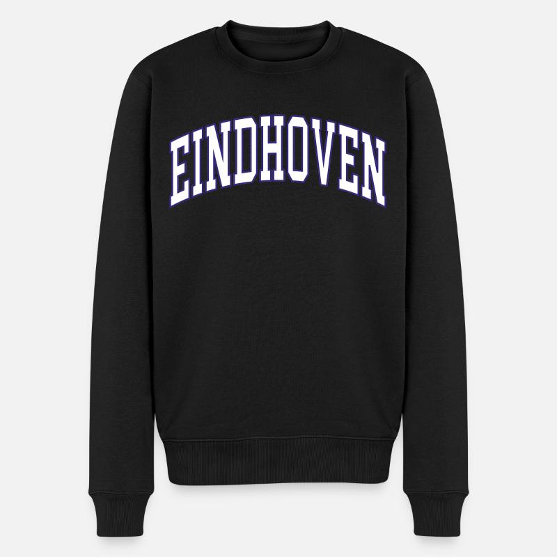 Eindhoven - Männer Premium Bio Pullover - Schwarz