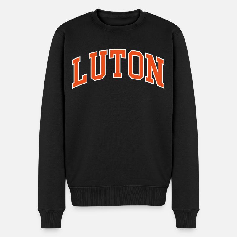 Luton - Pull Premium bio Homme - noir