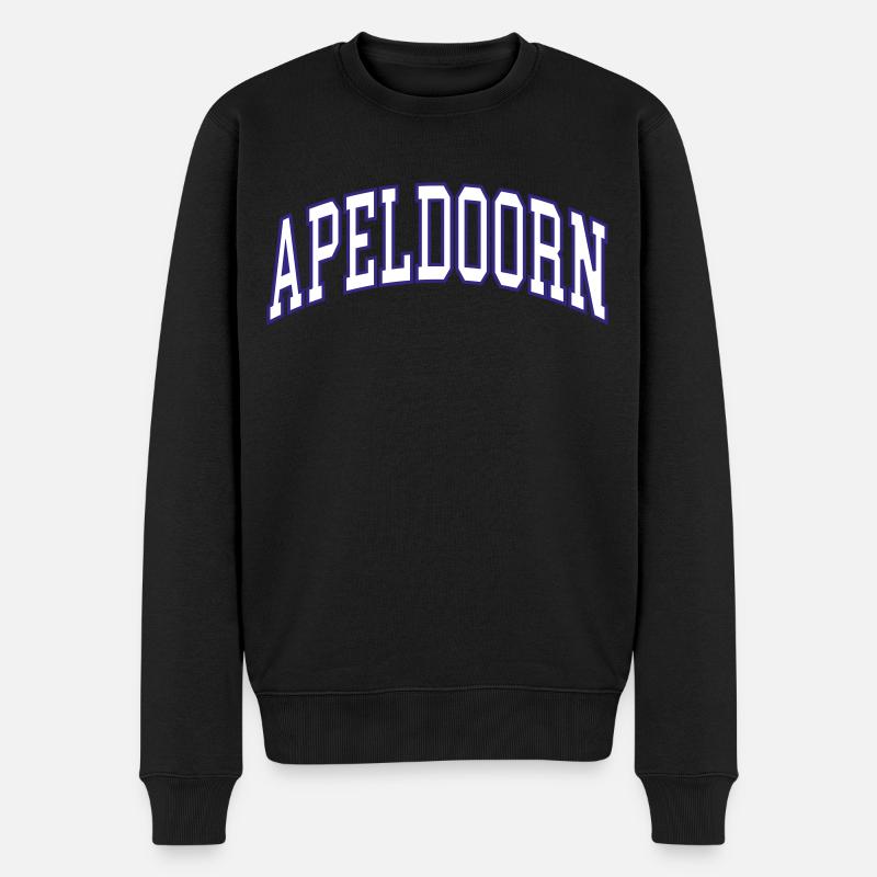 Apeldoorn - Männer Premium Bio Pullover - Schwarz