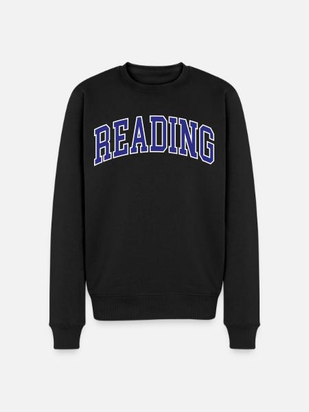Reading - Men's Premium Organic Jumper - black