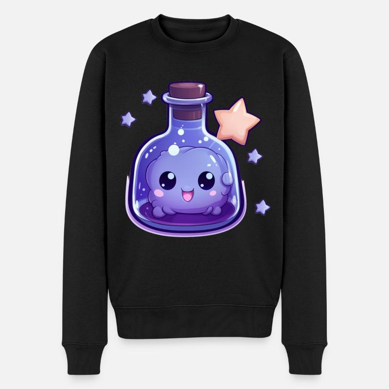 Potion Kawaii mignonne - Pull Premium bio Homme - noir