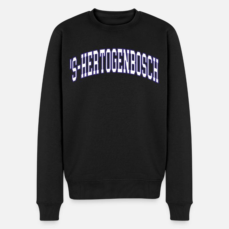 s Hertogenbosch - Männer Premium Bio Pullover - Schwarz