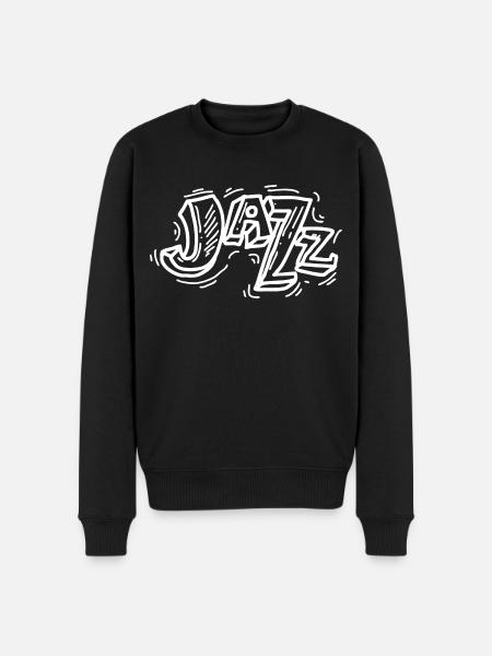 Jazz in Love - Men's Premium Organic Jumper - black