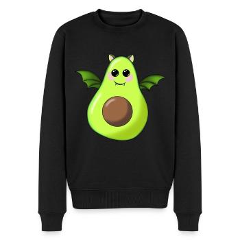 Chauve-souris d’avocat - Pull Premium bio Homme - noir - Devant - Nico (187cm)
