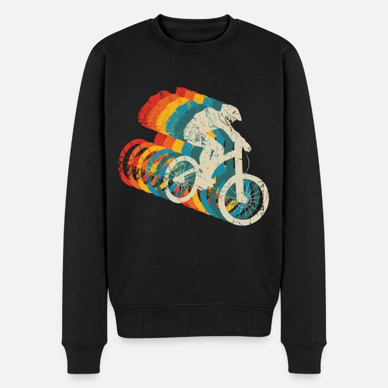 VTT de descente - Pull Premium bio Homme - noir