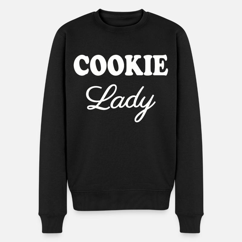 Cookie Lady - Pull Premium bio Homme - noir