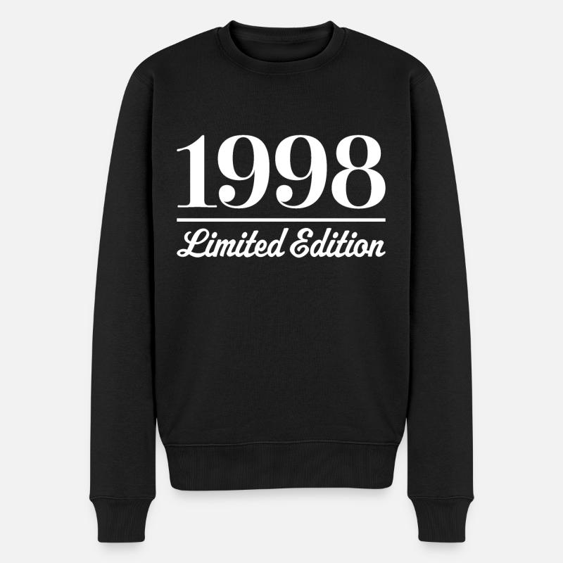 1998 Édition limitée - Pull Premium bio Homme - noir