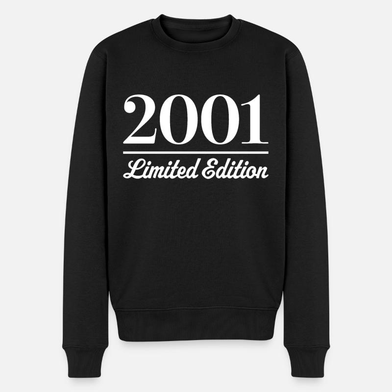 2001 Édition Limitée - Pull Premium bio Homme - noir