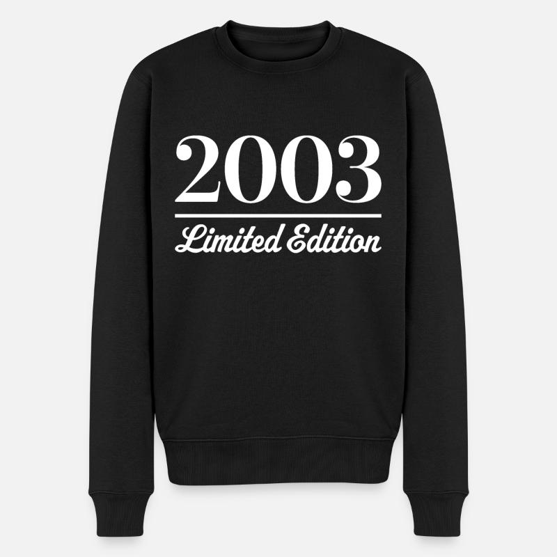 2003 Édition Limitée - Pull Premium bio Homme - noir