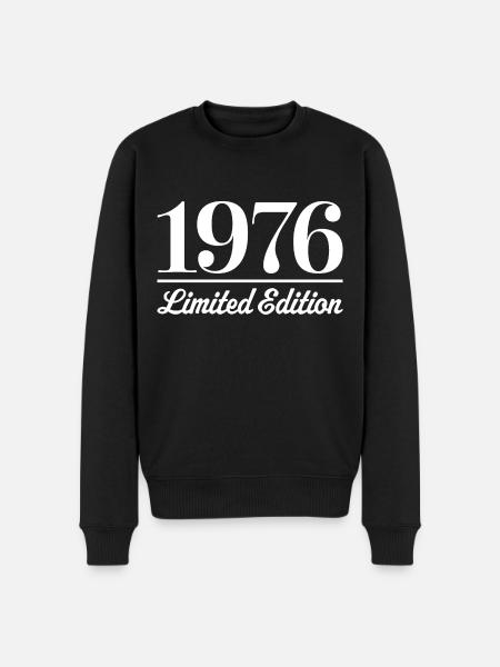 1976 Édition limitée - Pull Premium bio Homme - noir