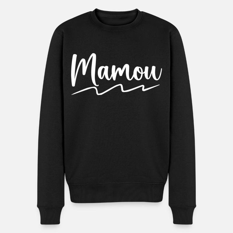 Mamou - Pull Premium bio Homme - noir