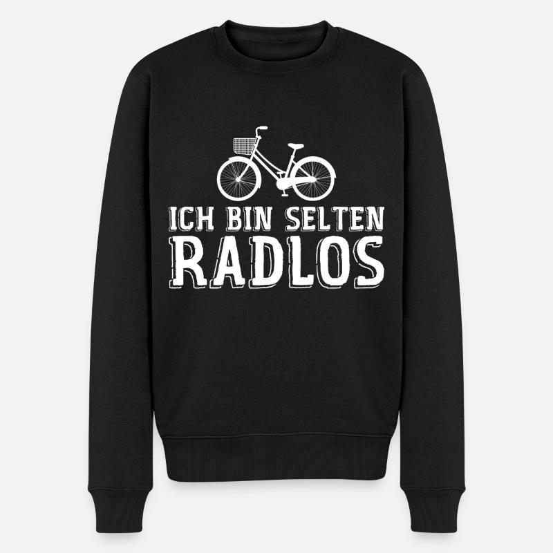 Ich Bin Selten Radlos - Pull Premium bio Homme - noir