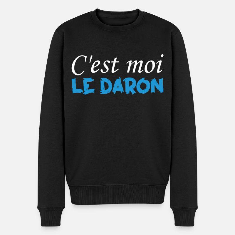 C'es moi Le Daron ! - Pull Premium bio Homme - noir