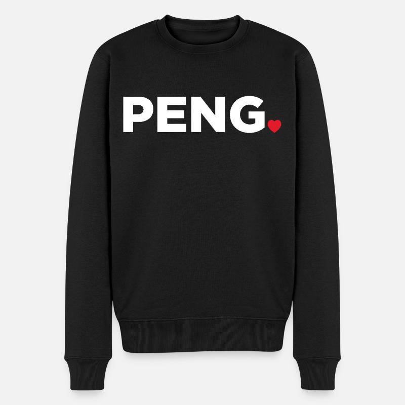 Peng - Pull Premium bio Homme - noir