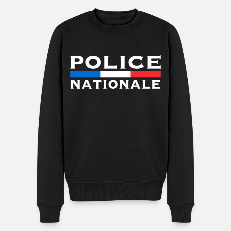 Picole Nationale - Pull Premium bio Homme - noir