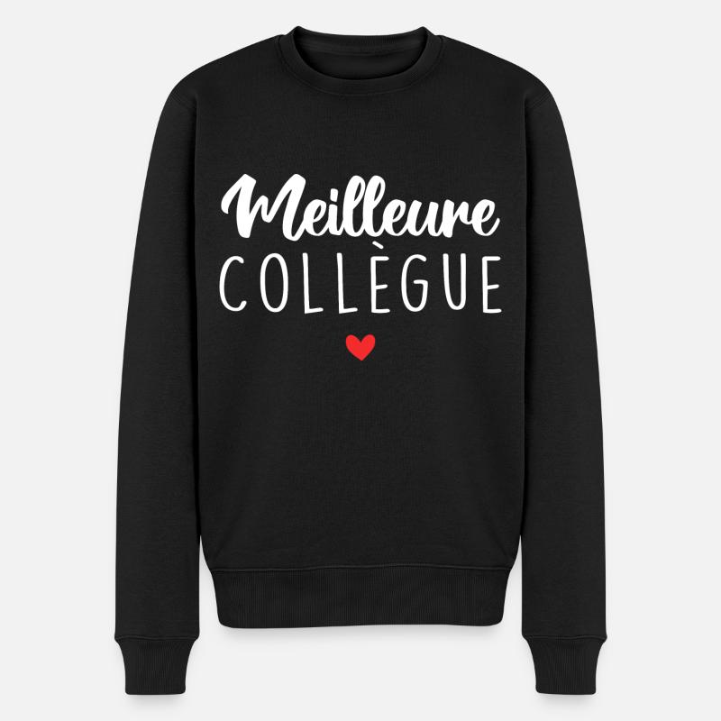 Meilleure Collègue - Pull Premium bio Homme - noir