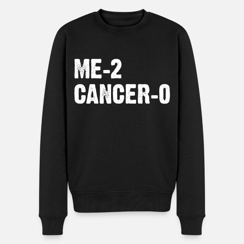 Moi 2 Cancer 0 - Pull Premium bio Homme - noir