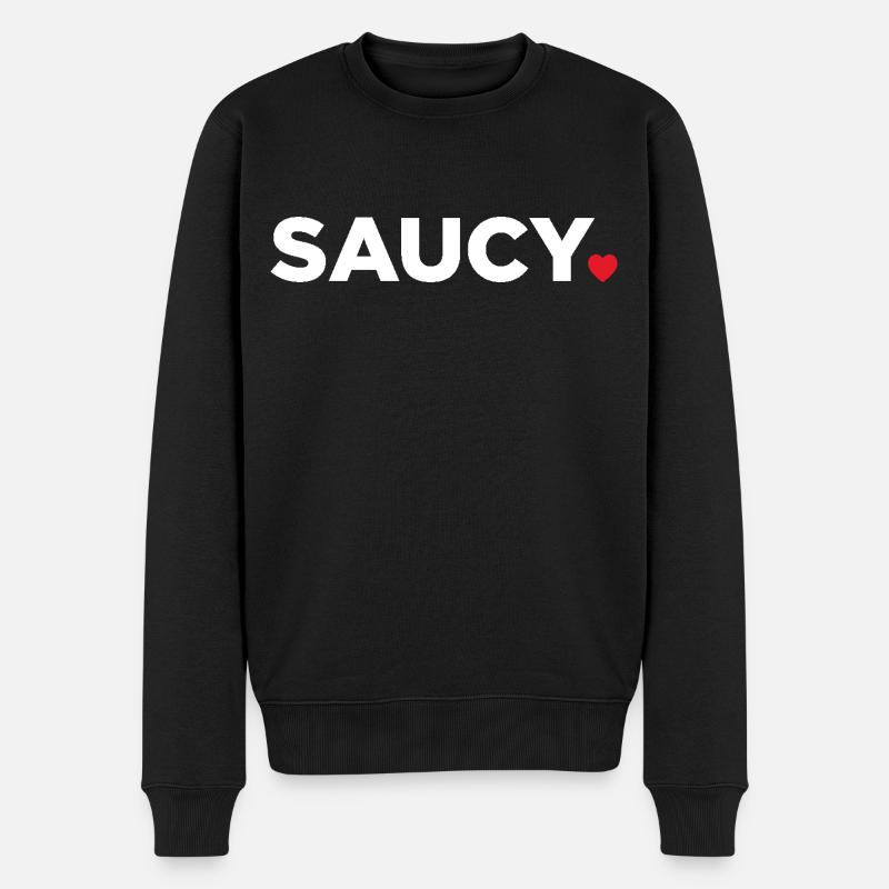 Impertinent - Pull Premium bio Homme - noir