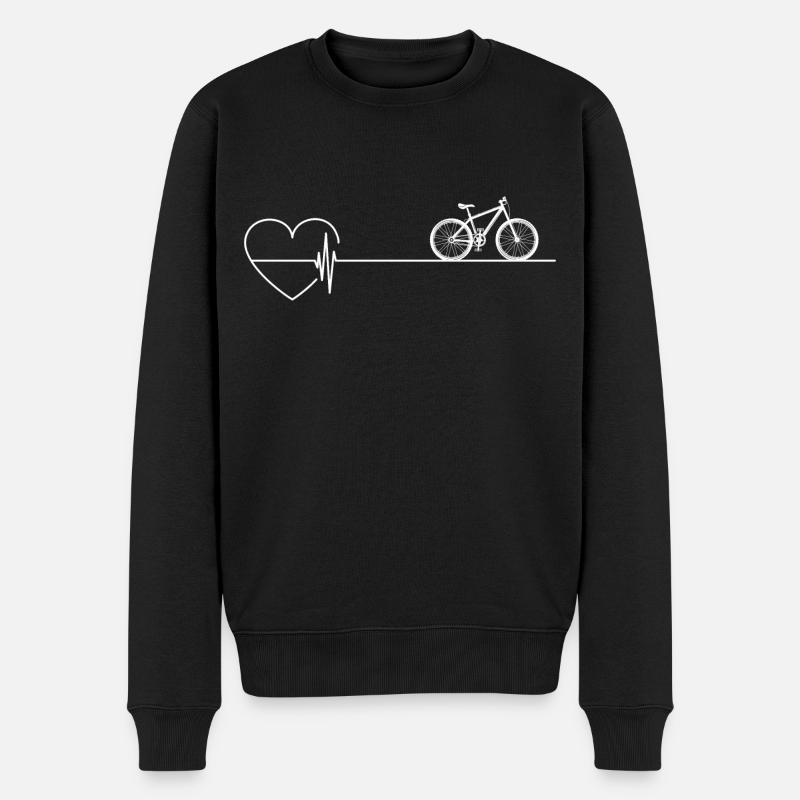 J’AIME MON VÉLO ! - Pull Premium bio Homme - noir