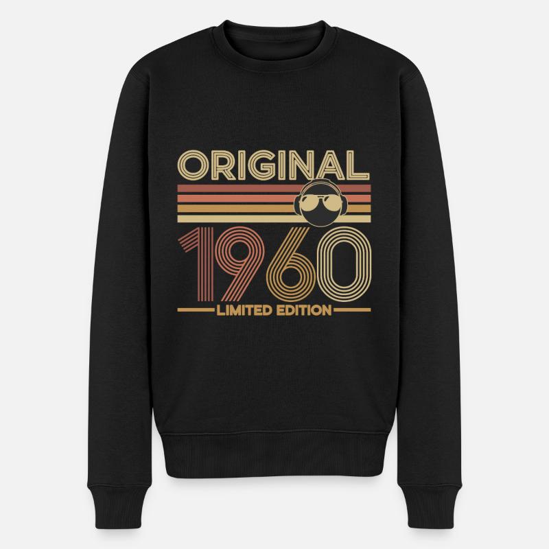 1960 - Pull Premium bio Homme - noir