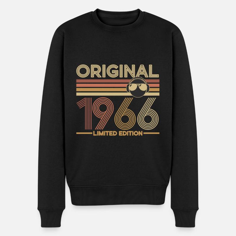 1966 - Pull Premium bio Homme - noir