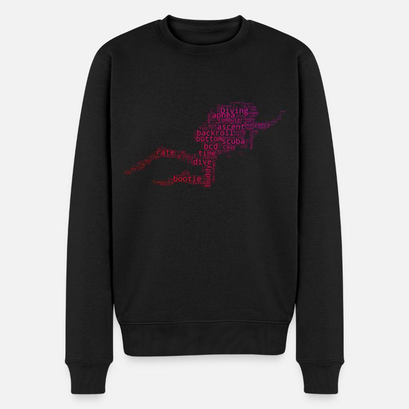 Plongeurs Plongée libre Plongeurs Hommes - Pull Premium bio Homme - noir