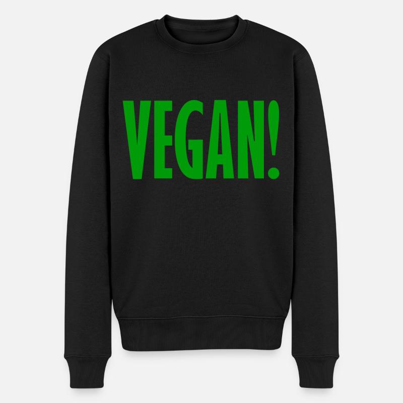 Végétalien! - Pull Premium bio Homme - noir