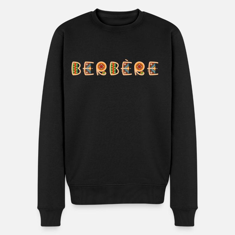Berbère Amazigh - Pull Premium bio Homme - noir