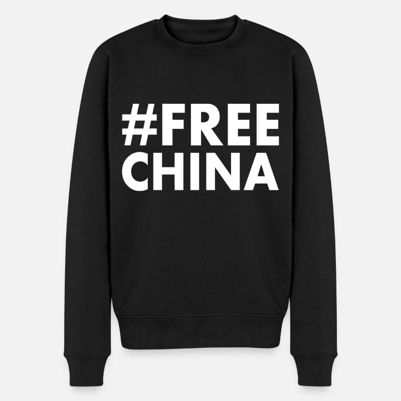 Free china - Pull Premium bio Homme - noir