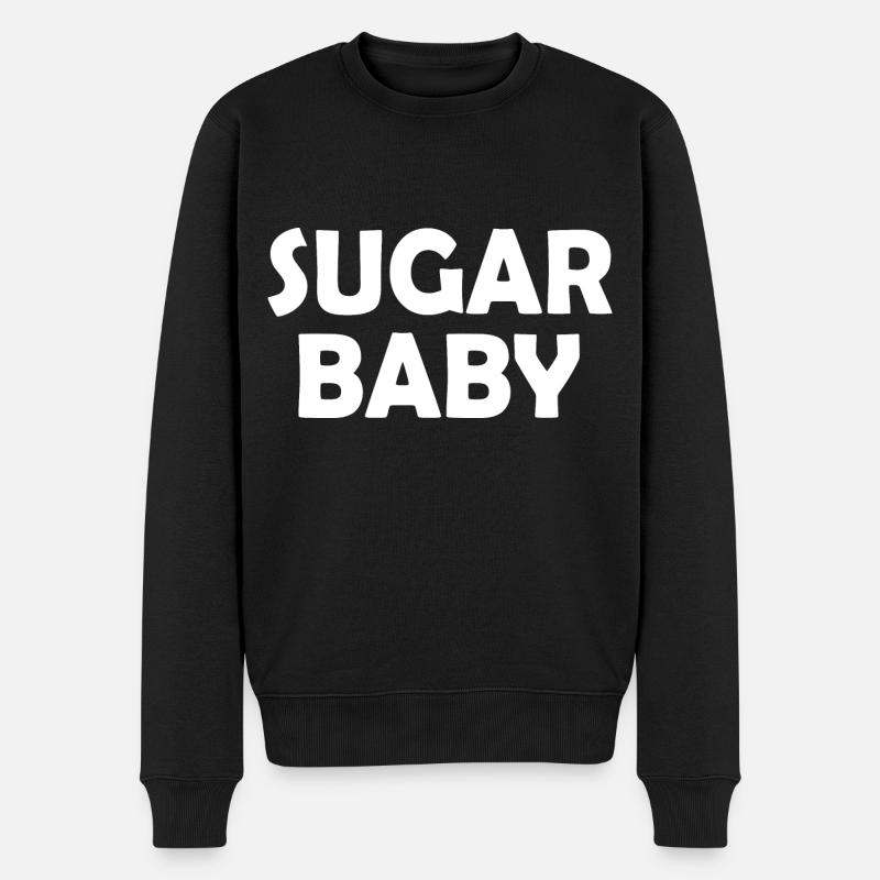Sugar baby - Pull Premium bio Homme - noir