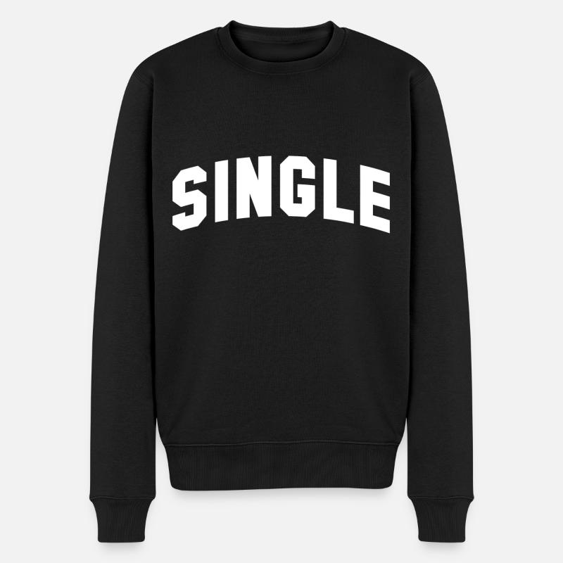 Célibataire - Pull Premium bio Homme - noir