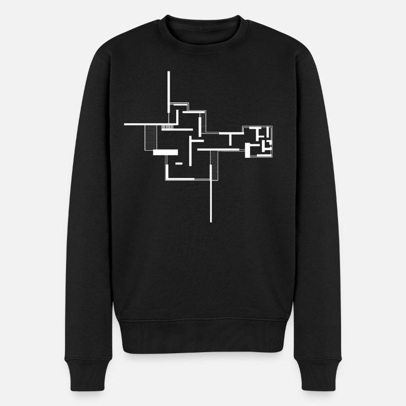 architecture - Pull Premium bio Homme - noir