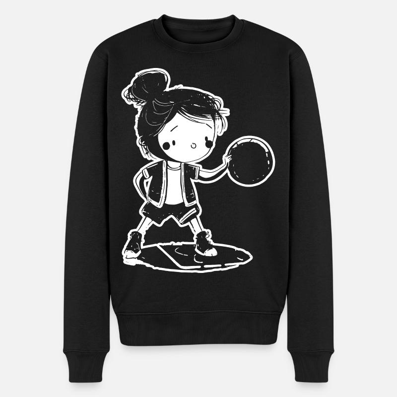 Petit basketteur - Pull Premium bio Homme - noir