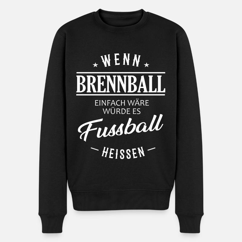 Si le Brennball était facile - Pull Premium bio Homme - noir