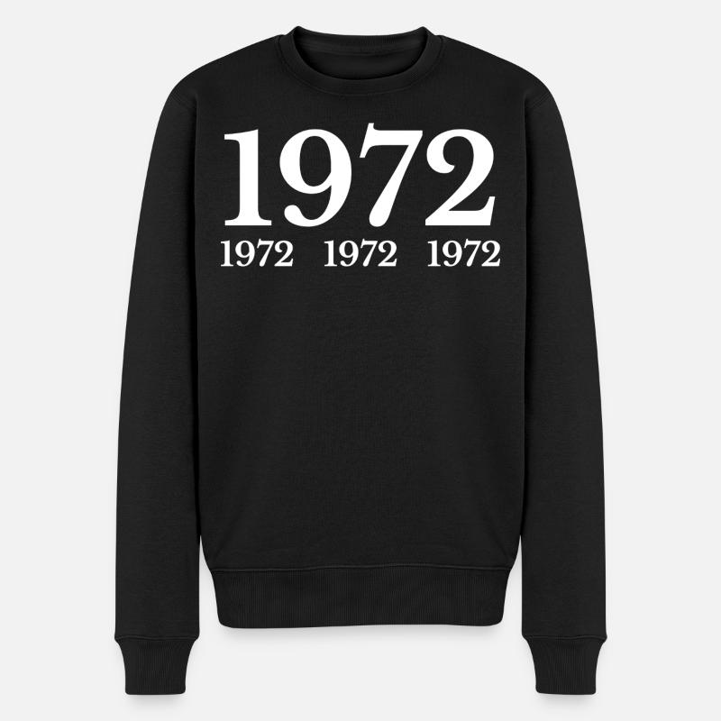 1972 - Pull Premium bio Homme - noir