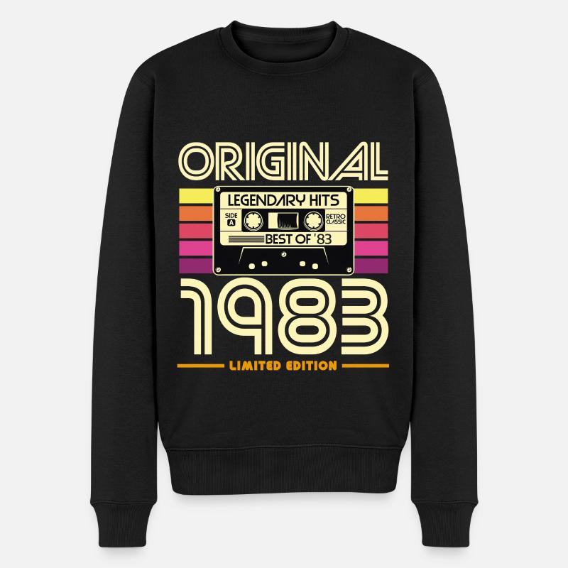 Original 1983 Edition Limitée - Pull Premium bio Homme - noir