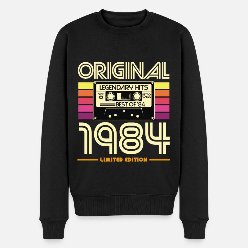 Original 1994 Cassette Retro - Pull Premium bio Homme - noir
