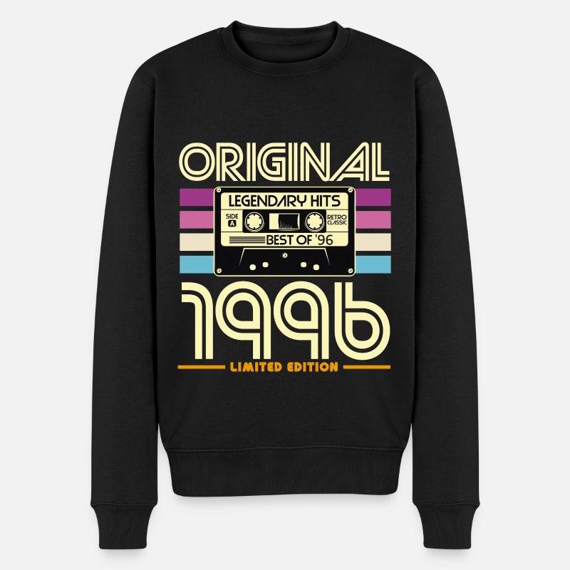 Original 1996 Cassette Rétro - Pull Premium bio Homme - noir