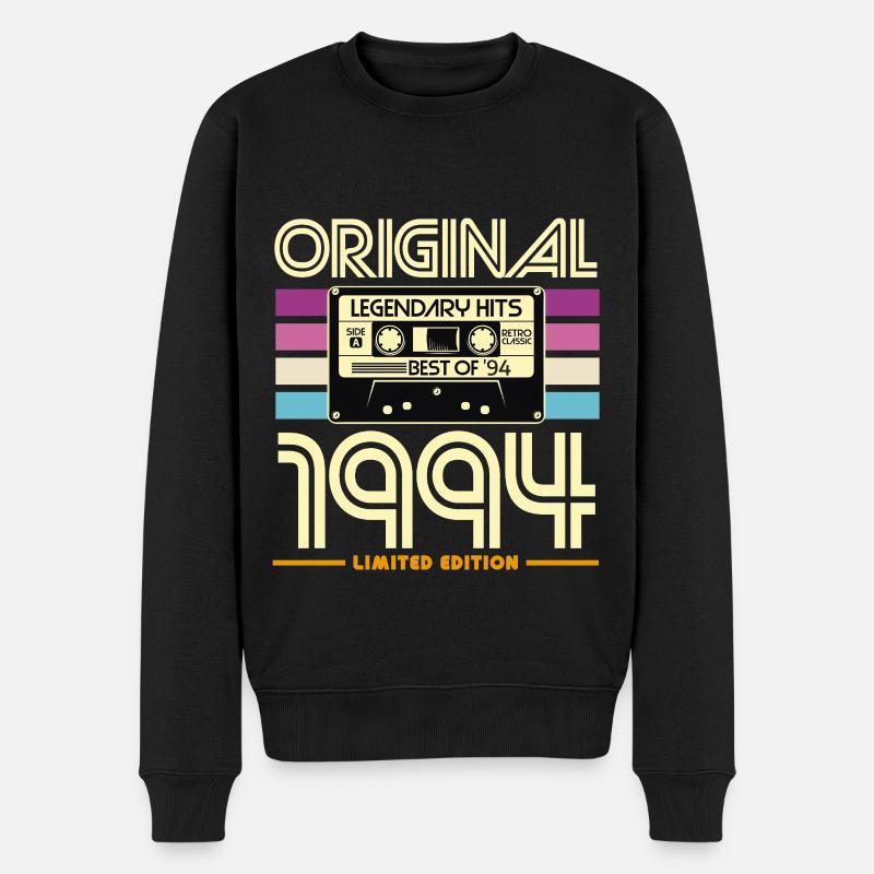 Original 1994 Cassette Retro Edition - Pull Premium bio Homme - noir