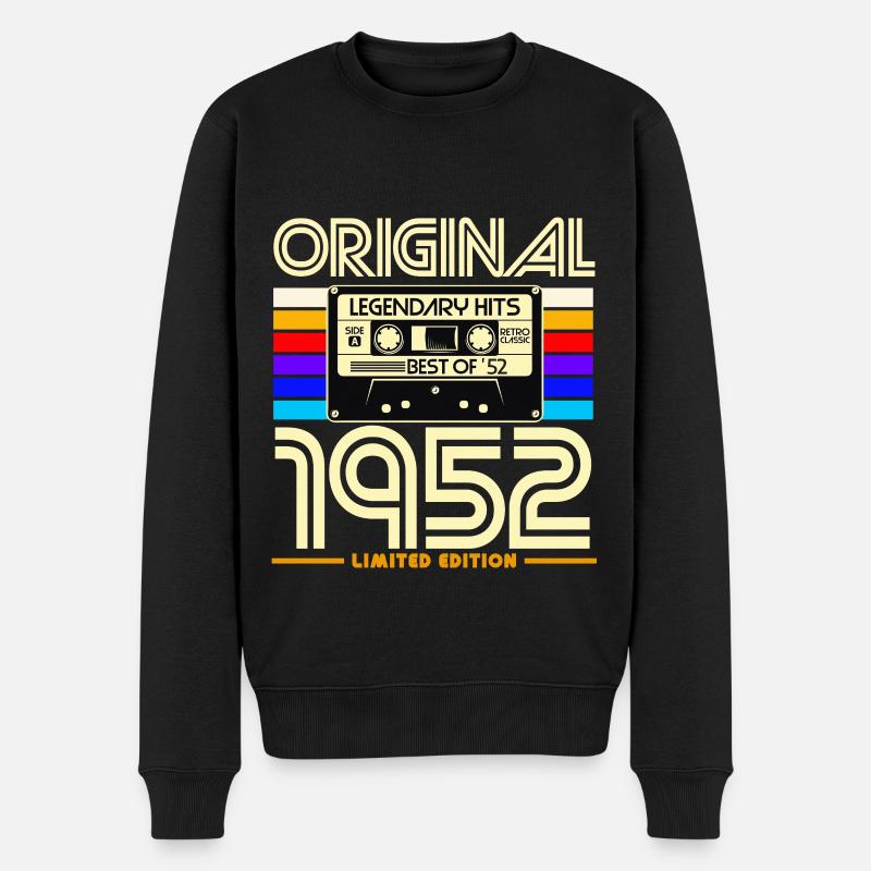 Original 1952 Retro Cassette - Pull Premium bio Homme - noir