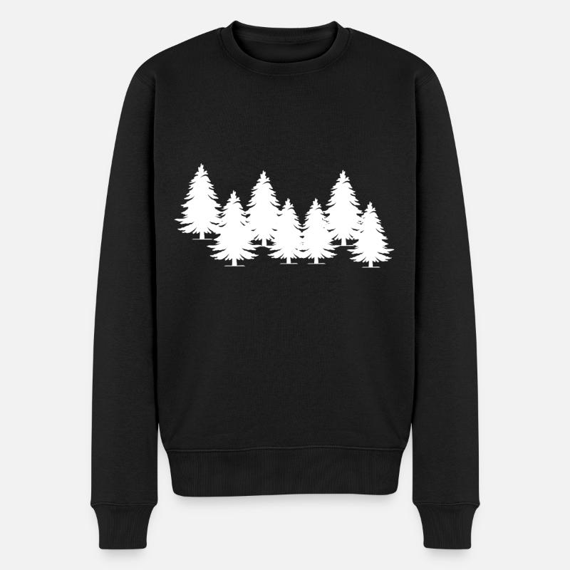 Arbres - Pull Premium bio Homme - noir