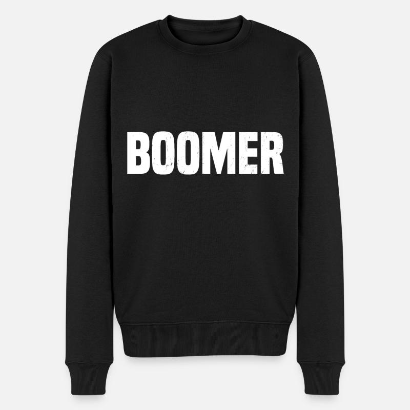 Boomer - Pull Premium bio Homme - noir