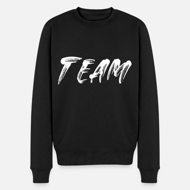 Équipe - Pull Premium bio Homme - noir