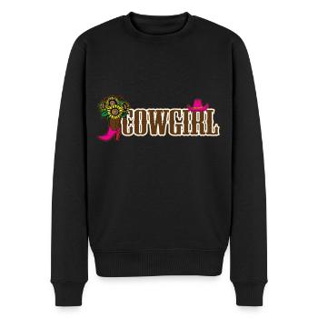 Cowgirls Chevaux Western Riding Gift - Pull Premium bio Homme - noir - Devant - Nico (187cm)