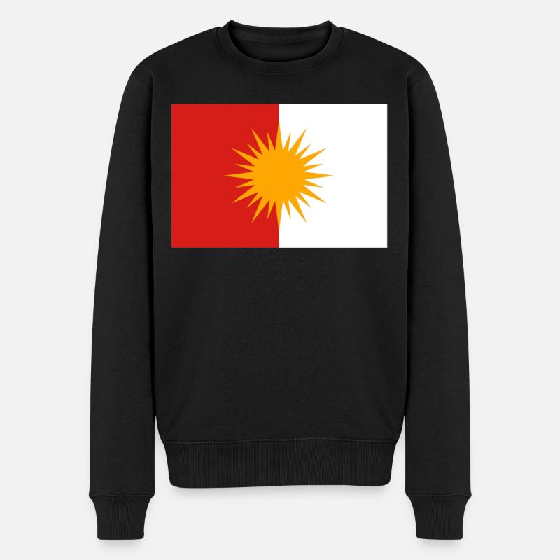 Drapeau ezidi drapeau ezidxan - Pull Premium bio Homme - noir
