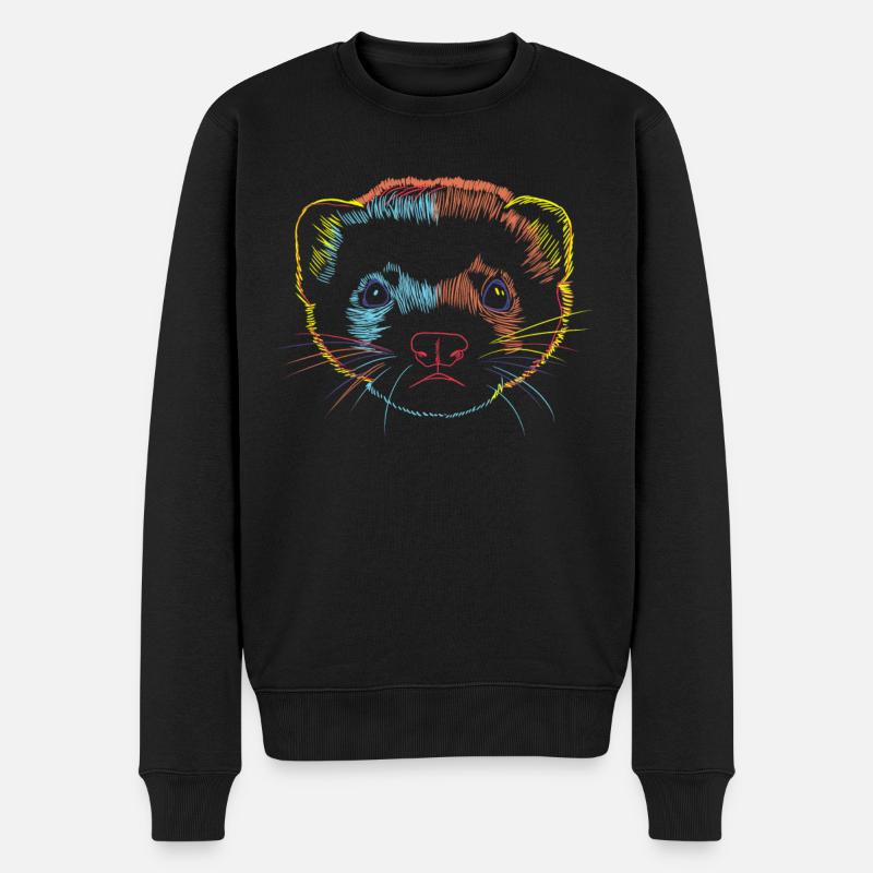 Furets - Pull Premium bio Homme - noir